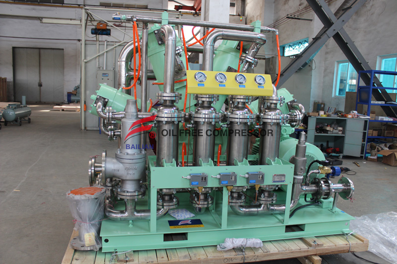 Compressor de ar de enchimento do oxigênio do cilindro 100M3 de alta pressão