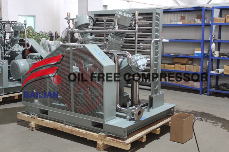 Compressor de hélio livre de óleo de 120nm3 6 bar